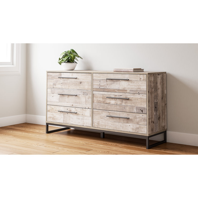 Sand & Stable Manuel 6 Drawer Double Dresser & Reviews Wayfair